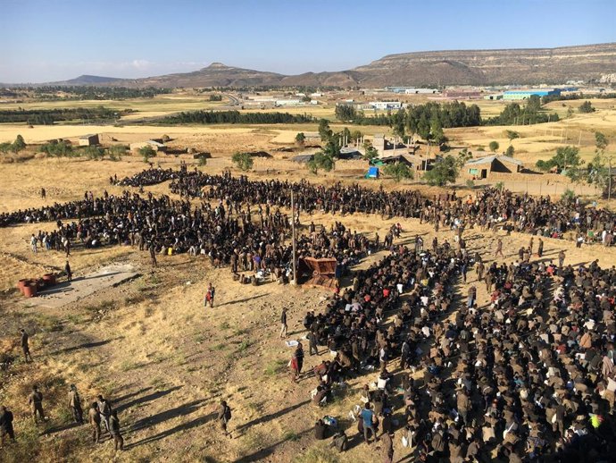 Presuntos prisioneros de guerra liberados por el TPLF en Etiopía