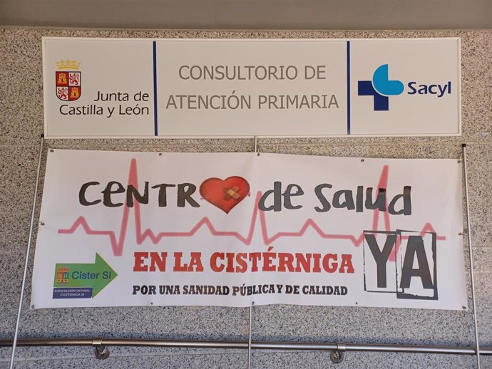 Unas 200 personas se concentran en La Cistérniga (Valladolid) para reclamar un centro de salud