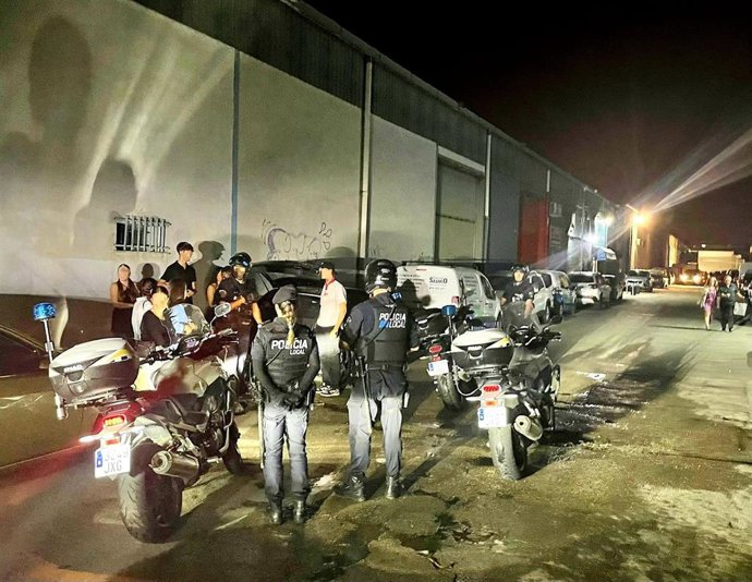 Operativo policial en el Polígono de Son Castelló este fin de semana