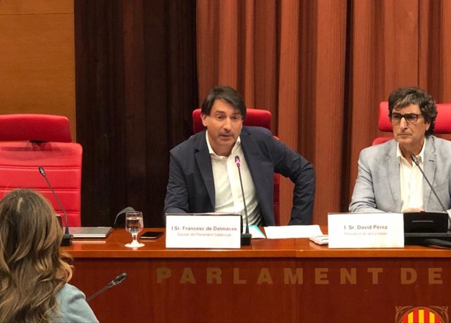 Archivo - El diputat de Junts al Parlament Francesc de Dalmases