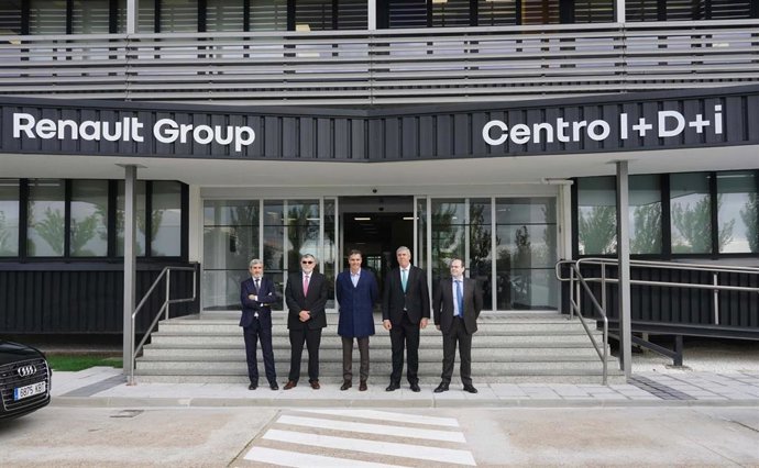 Visita del presidente del Gobierno, Pedro Sánchez, a la factoría de Renault en Valladolid
