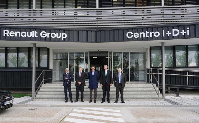 Visita del presidente del Gobierno, Pedro Sánchez, a la factoría de Renault en Valladolid