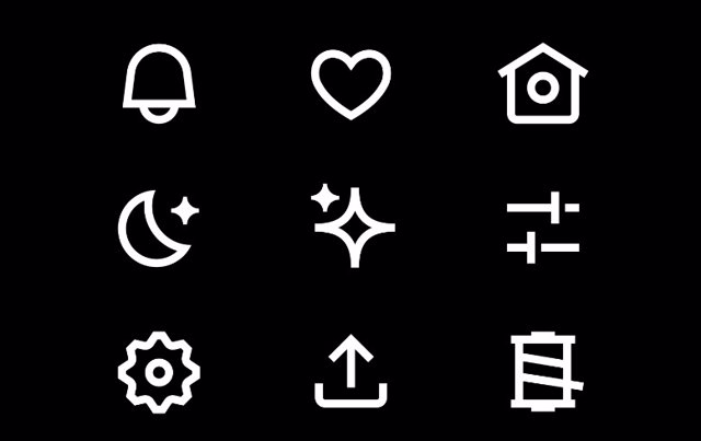 Nuevo diseño de los iconos de la red social Twitter