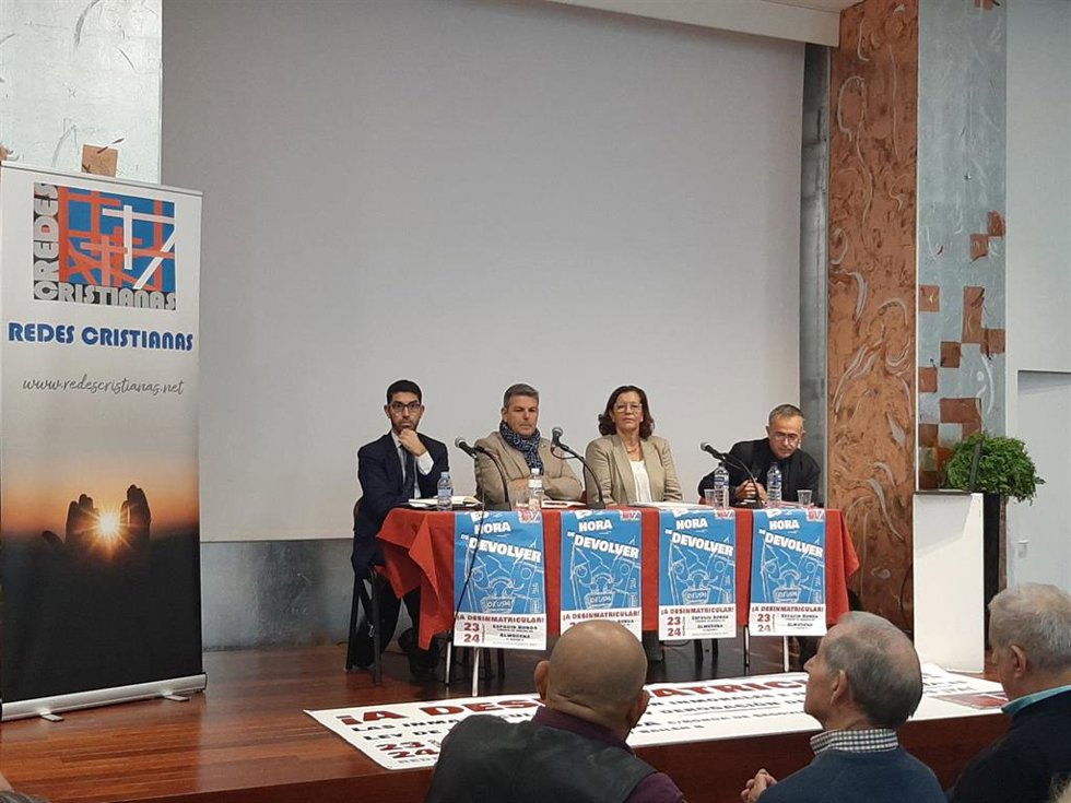 Jornadas sobre inmatriculaciones organizadas por Redes Cristianas.