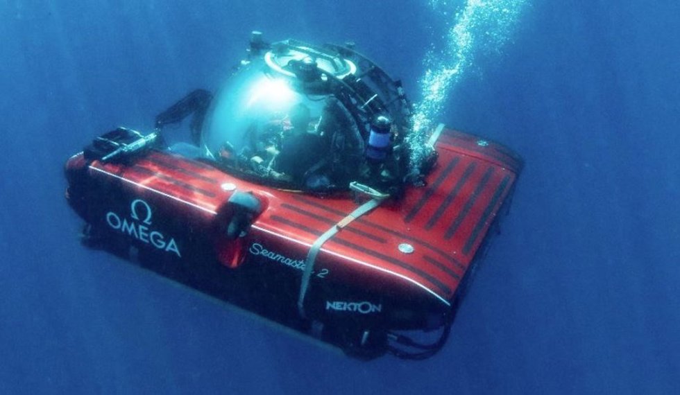 Sumergible con habitáculo panorámico usado en la investigación