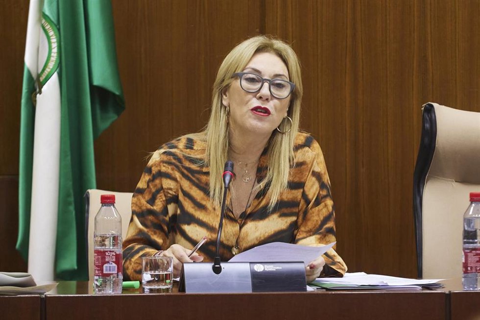 La consejera de Economía y Hacienda de la Junta de Andalucía, Carolina España, en una imagen de archivo 