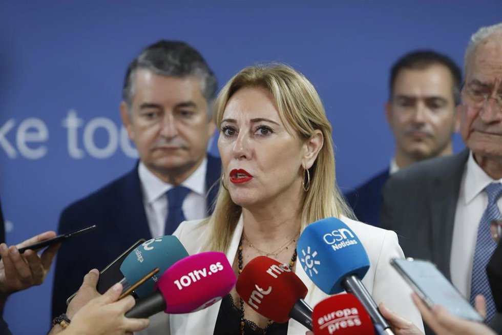 La consejera de Economía y Hacienda de la Junta de Andalucía, Carolina España, en una imagen de archivo.