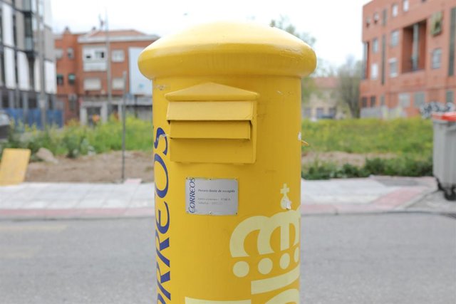 Archivo - Una bústia de Correus