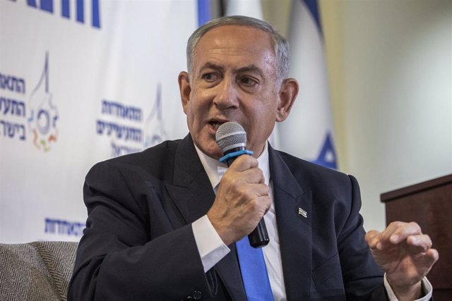 El ex primer ministro israelí Benjamin Netanyahu 