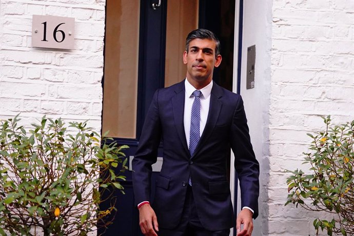 Rishi Sunak, elegido nuevo líder de los conservadores británicos.