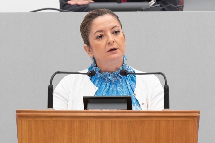 La diputada regional del Partido Popular, María Dolores Valcárcel