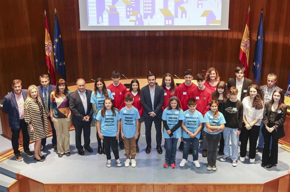 El acto de entrega de la XVII edición nacional de los Premios Consumópolis,