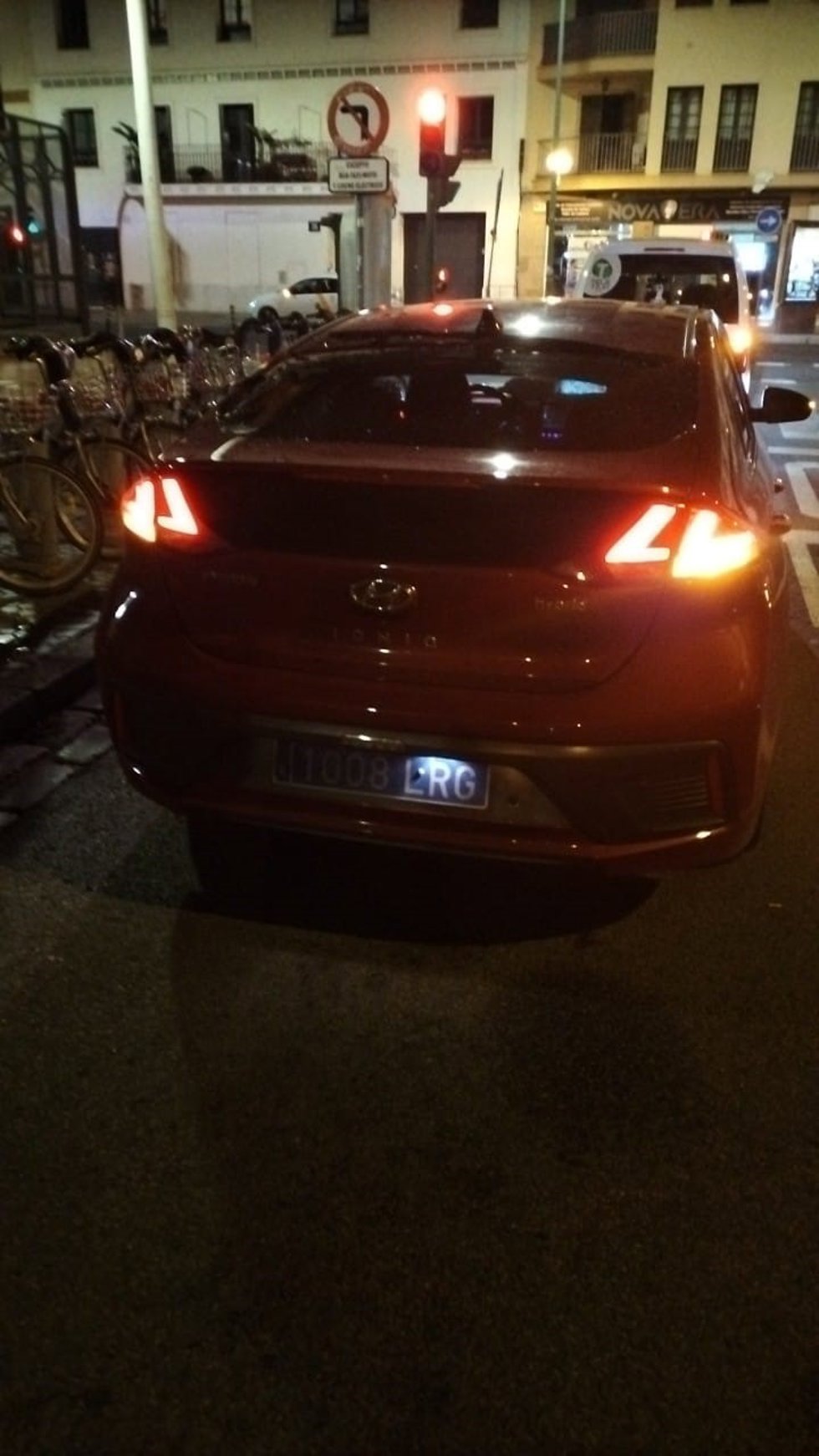 El VTC atacado