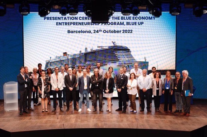 Presentación del programa empresarial Blue-Up de Barcelona Activa.