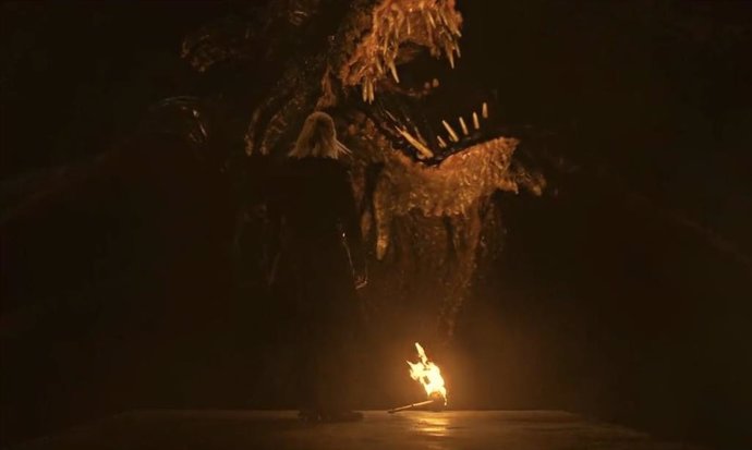 Qué dragón reclama Daemon en La Casa del Dragón 1x10