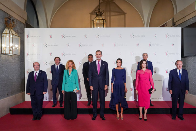 Los Reyes inauguran la temporada del Teatro Real