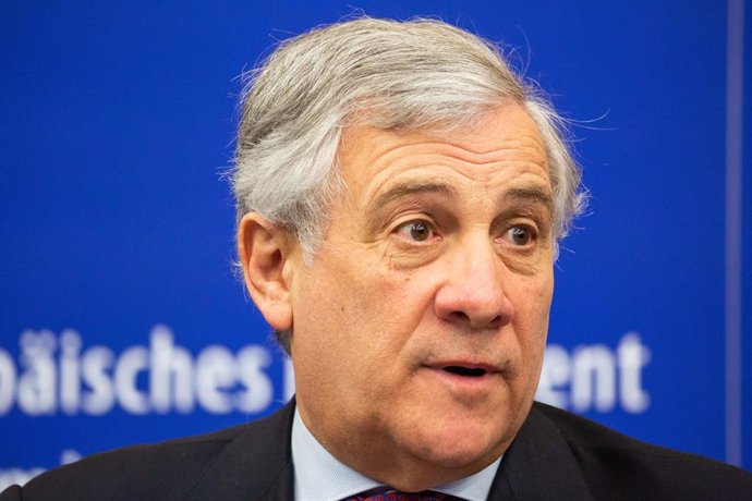 Archivo - El ministro de Exteriores de Italia, Antonio Tajani