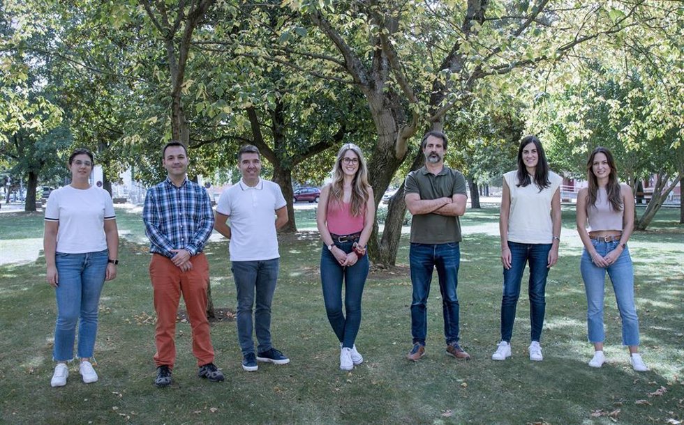 Ana Olías (Navarrabiomed), Iker Feliu (Cima), Silve Vicent (Cima), Irene Lasheras (Navarrabiomed), Imanol Arozarena (Navarrabiomed), Paula Aldaz (Navarrabiomed) y Marta Redondo (Navarrabiomed).