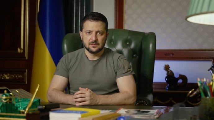 El president d'Ucrana, Volodímir Zelenski
