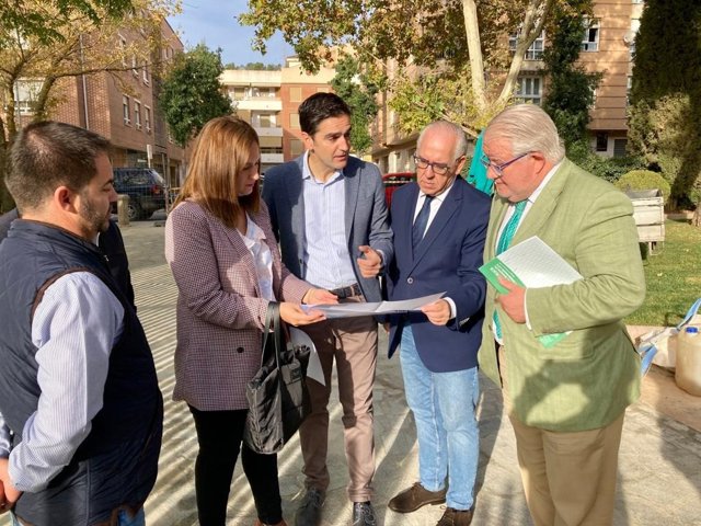 Visita a obras del PFEA en Alcalá la Real.