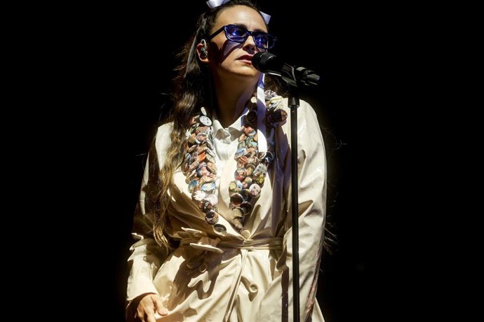 La cantante Rigoberta Bandini ofrece un concierto para presentar su gira Rigotour, en el Wizink Center de Madrid.