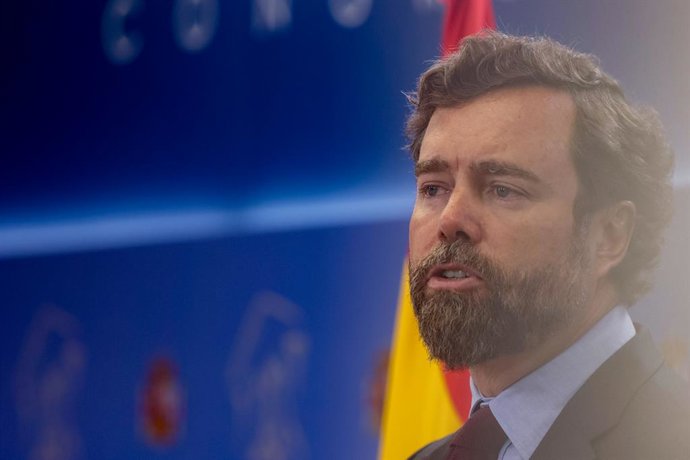 El portaveu de Vox al Congrés, Iván Espinosa de los Monteros