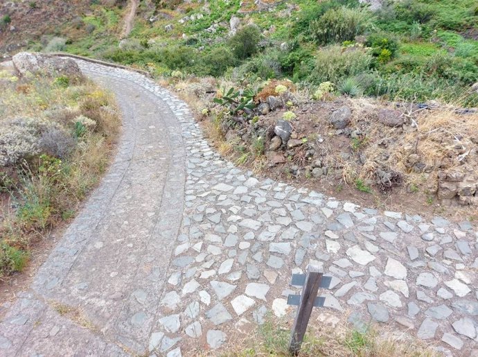 Camino rural de Las Tierras Altas, Taganana