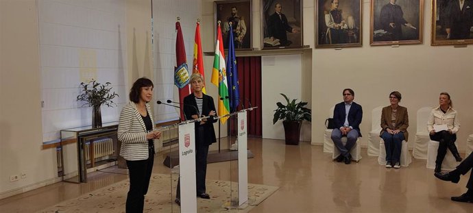 Logroño recibe a una delegación del Ayuntamiento de Brescia