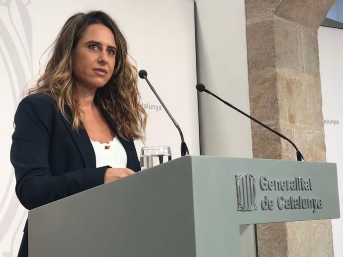 La portavoz del Govern, Patrícia Plaja