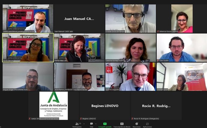 Nota De Prensa Y Foto: Cinco Empresas Sevillanas Competirán En La Fase Regional De Los Premios Emprendemos