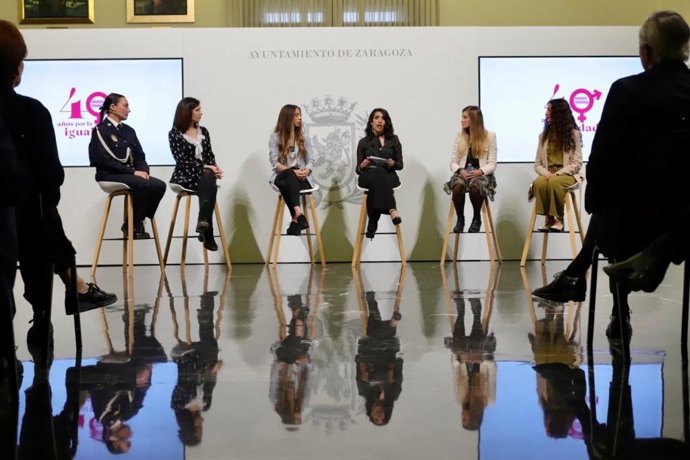 Celebración de los 40 años de políticas de igualdad del Ayuntamiento de Zaragoza