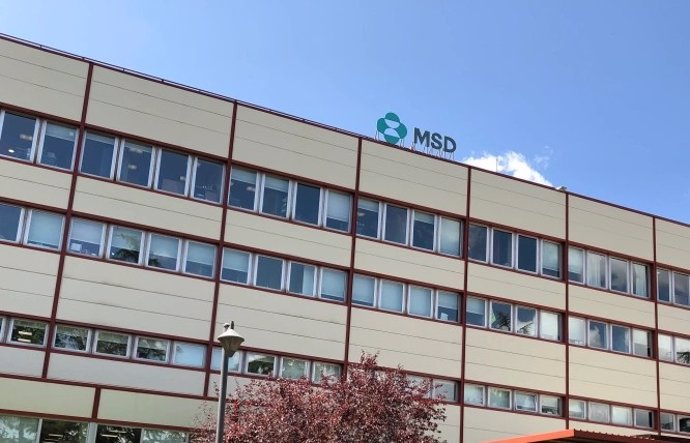 Archivo - Sede de la empresa farmacéutica MSD en Madrid (España).