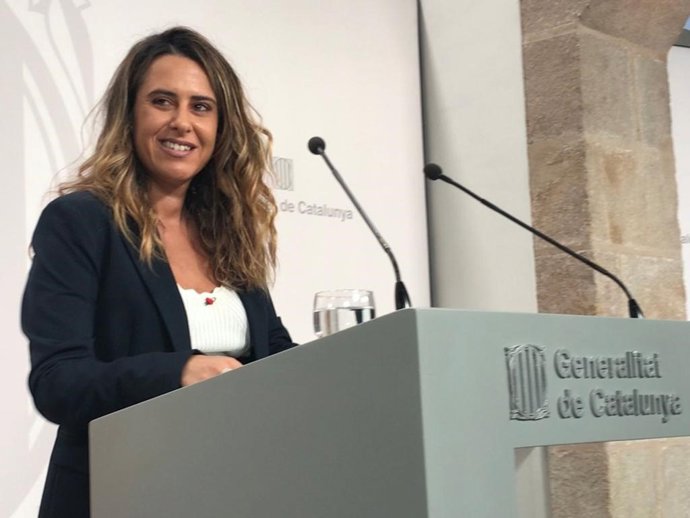 La portavoz del Govern, Patrícia Plaja