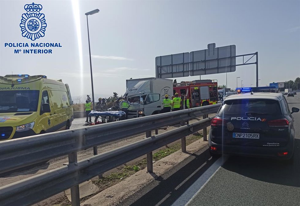 Accidente de tráfico.