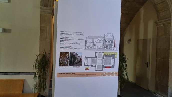 Panel de la exposición