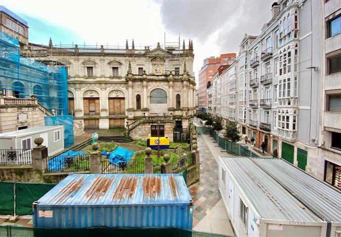 Archivo - Obras de rehabilitación del Museo de Arte de Santander (MAS)