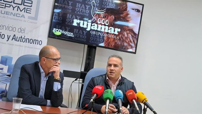 El presidente ejecutivo del grupo avícola Rujamar, Rubén Martínez