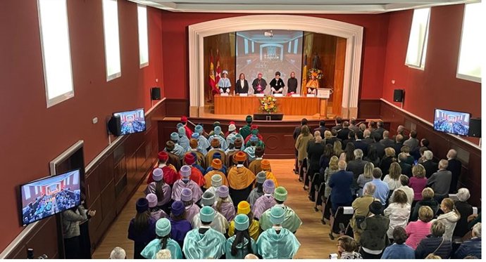 Acto de inauguración del curso académico de la UCAV.