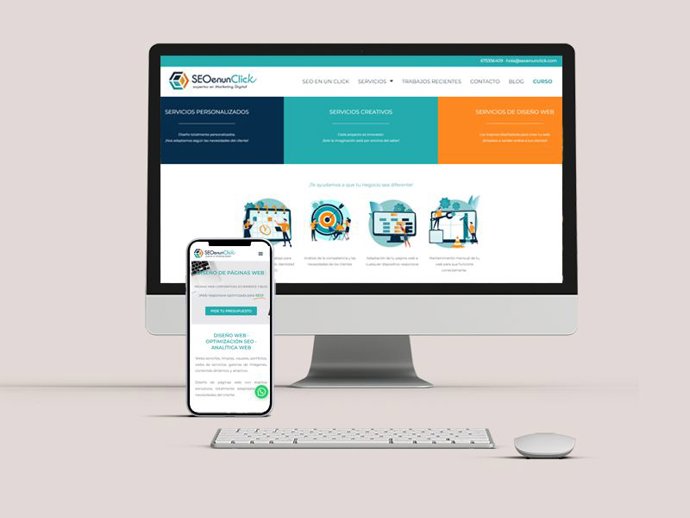 Curso WordPress de SEO en un Click.