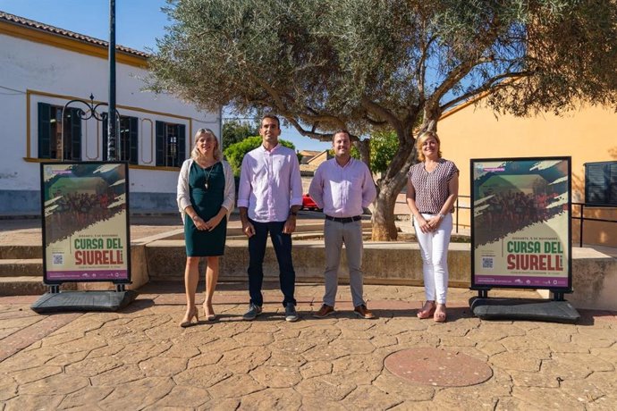 El alcalde de Marratxí presenta la IX 'Cursa del Siurell' de Marratxí que se disputará el próximo 5 de noviembre e irá a beneficio de Aspanob