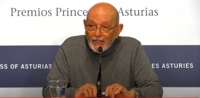 Rueda de prensa de Eduardo Matos Moctezuma, Premio Princesa de Asturias de Ciencias Sociales.
