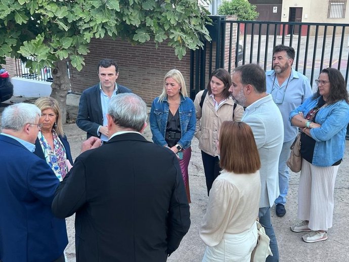 Paredes y Pajares en el CDP José Cabrera de Trebujena.