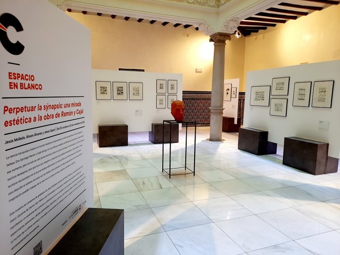 El edificio del Grupo San Valero acoge una muestra multidisciplinar en homenaje a la figura de Santiago Ramón y Cajal.