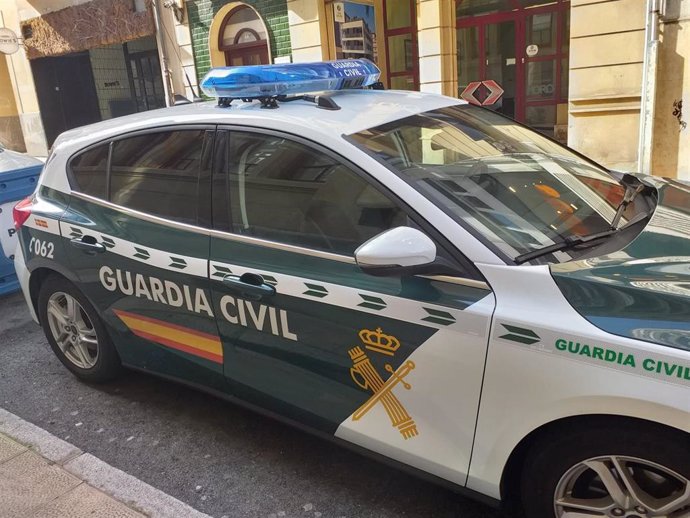 Vehículo de la Guardia Civil