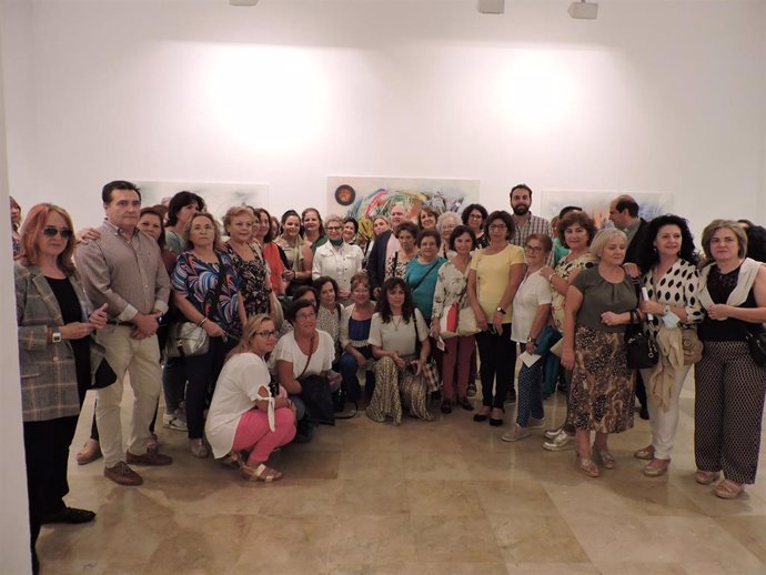 Inauguración de la exposición 'Alma' en la Casa de la Provincia, de la artista Ana Reverte.