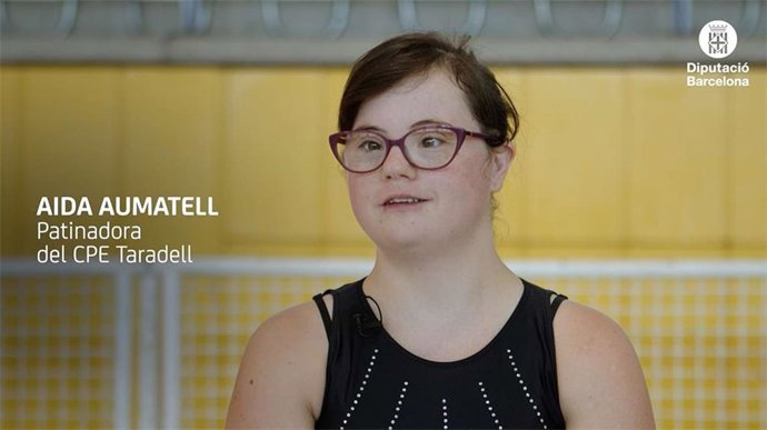 Imagen de uno de los vídeos testimoniales de la campaña de la Diputación de Barcelona en contra del abandono de la práctica deportiva femenina.