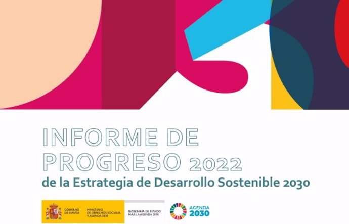 Portada del Informe de progreso de la Agenda 2030.