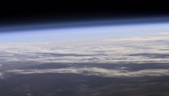 Archivo - La capa de ozono en la estratosfera 