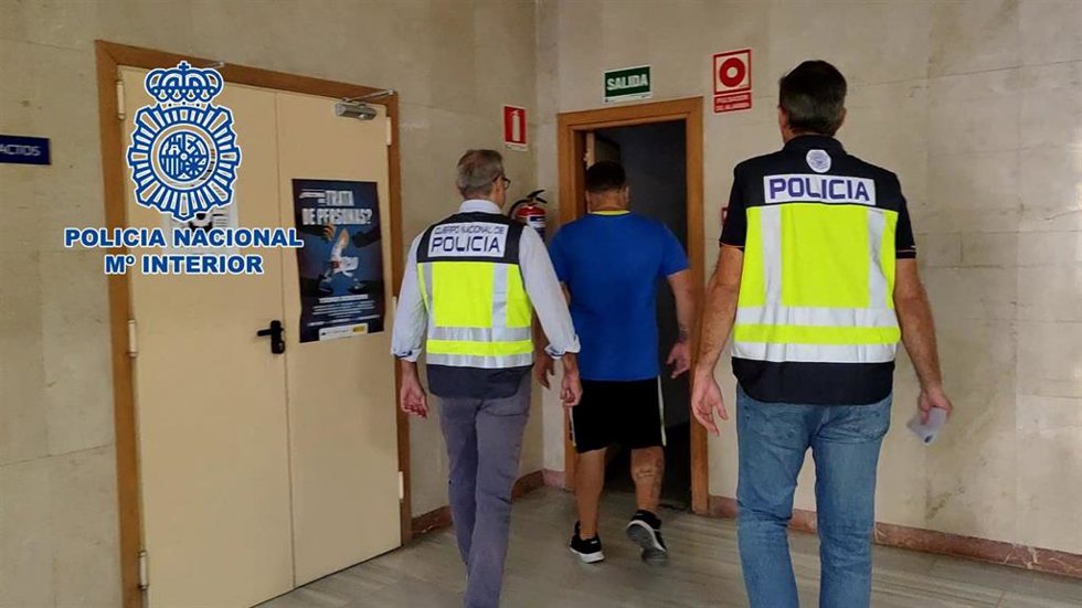 Imagen del detenido