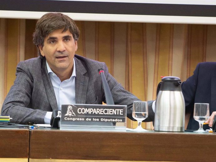 Gonzalo García Andrés, secretario de Estado de Economía y Apoyo a la Empresa, comparece en la Comisión de Asuntos Económicos y Transformación Digital.
